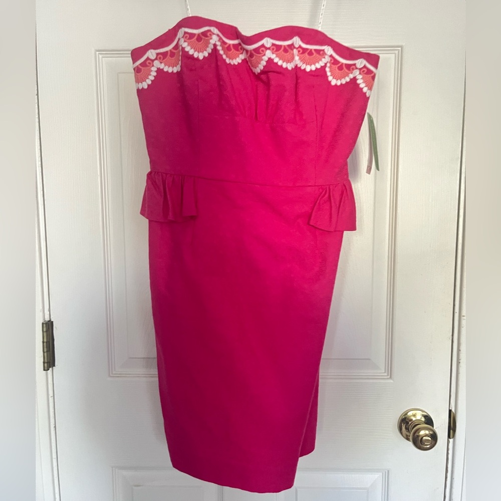 NWT hot pink Lilly pullitzer dress!